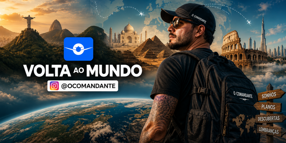 VOLTA AO MUNDO 2026: A Jornada Que Vai Levar a Aviação Brasileira Para o Mundo