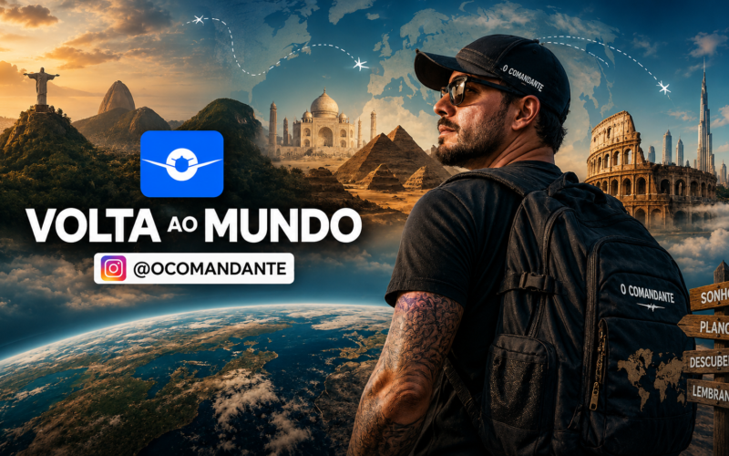 VOLTA AO MUNDO 2026: A Jornada Que Vai Levar a Aviação Brasileira Para o Mundo
